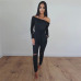 Sexy Sleeveless jumpsuit women long romper 2019 New summer women lady Fashion jumpsuit coveralls sexy female Black Bow jumpsuits