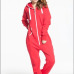 Solid adult onesie all-in-one piece jumpsuit jump in fleece zip hoody by Nordic Way rompers daffedress fleece unique