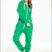 Solid adult onesie all-in-one piece jumpsuit jump in fleece zip hoody by Nordic Way rompers daffedress fleece unique