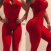 Textured Hollow Bodysuit Fitness Playsuit Mesh Sexy Women Jumpsuit Tank Romper Catsuit Macacao Womens Jumpsuit Combinaison Femme