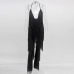 Tobinoone Autumn Tassel V Neck Sexy Jumpsuit Women white Elegant Long Jumpsuits Rompers Womens Backless Bodysuit Plus Size