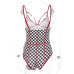 Weekeep Women Sexy Checkerboard Backless Bodysuit Summer Bodycon Cami Plaid Womens Jumpsuit Streetwear Body Feminino Bodysuits