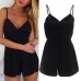 Wholesale Retail Summer Women V-Neck Rompers Sexy Club Solid  Elegant Bodycon Jumpsuit Playsuit Romper
