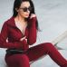 Women Winter Jumpsuits 2018 Long Sleeve Hooded Outfits Zipper Cotton Sexy Club Wear Jogging Bandage Bodycon Fitness Jumpsuit