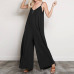 ZANZEA 2019 Summer Women Sexy V Neck Long Jumpsuits Casual Loose Rompers Overalls Wide Leg Mono Bodysuit Playsuits Plus Size 5XL