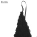 ZANZEA Summer Fashion Sexy Rompers Women Jumpsuit Deep V Neck Sleeveless Spaghetti Strap Backless Playsuits Lace Solid Bodysuits