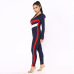 Zipper Hooded Rompers Jumpsuits For Women 2018 Patchwork Long Sleeve Bodysuit Street wear Overall Women Playsuit Sexy Jumpsuit