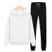 2 Piece Tracksuit Women Pink Woman Hooded Sweatshirt and Harem Pants Set Women's Casual Suit Set of Pants with Sweatshirt Woman