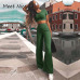 2 Two Piece Set Women Ribbed O Neck Crop Top and Long Pants Set Sexy Autumn Short Sleeve Tracksuit Women Conjunto Feminino 2018