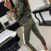 BKLD Fall Outfit Women 2018 Casual Tracksuit Women 2 Piece Set Top And Pants Sequined Patchwork Zipper Outwear Sexy Sweat Suit