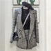 CBAFU autumn spring long sleeve jacket coat women outwears plaid tweed skirts suit women 2 pieces sets women suits N630