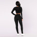 Free Ostrich 2019 two piece set tracksuit Women Pullover side Striped Hoodies Sweatshirt Tops+Pants Wear Casual Sets C1340