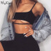 Hugcitar spaghetti straps split hollow out camis knee length pants 2 pieces sets 2018 women summer casual sportswear sexy sets