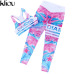 Kliou 2017 Retro Digital Printed letters workout Suit Fitness Tracksuit Women Set Female Sporting Bra Leggings women Clothing