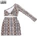 LAISIYI Fashion Two Piece Set Summer One Shoulder Crop Top High Waist Pencil Skirts Sexy Club Tracksuit Women Suits ASSU20091