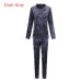 LUO SHA 3XL 6 Color Velvet Tracksuit Women Costume Velvet Set Long Sleeve Top+Pant Velour Tracksuit Sets for Women Sporting Suit