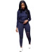 S-XXXL 6 COLORS Winter Overalls Autumn Hoodies+pant tracksuit fashion sexy women's set two pieces suits casual tracksuit DN8140