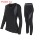 Thermal Women Set Winter Clothes Hot-Dry Technology Surface Thermo Two Piece Set Women Tops and Pants Sets Conjuntos De Mujer