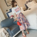 Two Piece Set Women spring wear Sets Casual 2 Piece Set Women 2019 Slim T shirt Mid-Calf Skirt