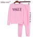 XUANCOOL New 2018 Women 2 Piece Clothing Set Casual Fashion Vogue Sweatshirt+Long Pants Tracksuit for Women Hoodie Suit