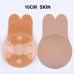 1 Pair Reusable Adhesive Silicone Rabbit Bra Breast Stickers Nipple Cover Pasties Lift Up Invisible Bra Tape Cache Teton