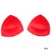 1 Pair Summer Swimsuit Padding Inserts Sponge Foam Bra Pads Women Chest Cups Breast Bra Bikini Inserts Chest Pad Three Colors