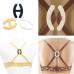 1/3/5/9pcs Sexy Oval Cleavage Control Clips Hide Bra Strap Buckle Adjust Converter