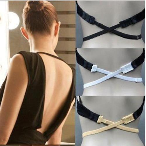 1PC Hot Fashion Adjustable Backless Bra Strap Adapter Converter Fully Extender Hook Women's Fashion Bra Strap Adapter