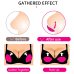 1Pair Sexy Women Sponge Swimsuit Pad Chest Cups Inserts Breast Bra Enhancer Push Up Bikini Padded Inserts Chest Invisible Pad