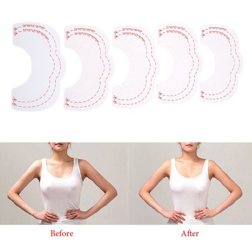 1set =10pcs Hot Breast Lift Tape Invisible Instant Enhancer Push Up Bare Lift Adhesive Bra Accessories Breast Enhance Tape Lift