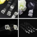 2 pairs Clear Bra Straps Women Transparent Invisible Detachable Adjustable Metal Hook for Spring Summer