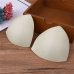 2018 Hot Selling Sweet Bra Cup Pads Insert Triangle Chest Breast Bikini Underwear Removable Bra Cup Pads Intimates Accessories