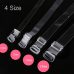 3 Pairs /6pcs Summer Invisible Transparent Bra Straps Adjustable Intimates Straps Strapless Invisble Transparent Bra Straps