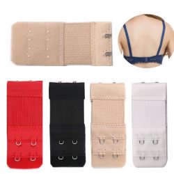 3PCS Bra Extenders Strap Buckle Extension 2 Rows 2 Hooks Clasp Straps Women Bra Strap Extender Sewing Tool Intimates Accessories