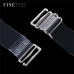 3Pairs=6Pc Elastic Buckle Bra Belt Women's Elastic Transparent Silicone Bra Straps Adjustable Baldric Intimates Accessories