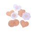 50pcs Soft Nipple Covers Disposable Breast Petals Flower Sexy Tape Stick on Bra Pad Pastie for Women Intimate Accessories Nipple