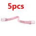 5Pcs Double-Shoulder Straps Slip-Resistant Belts Buckle Shoulder Straps Bra Non-Slip Back Bra Straps Holder Adjustable 4 Colors