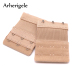 Arherigele 3Pcs Bra Strap Extender 2 Row 3 Hook Nylon Bra Extension Elastic Adjustable Clasp Bar Strap Women's Bra Accessories