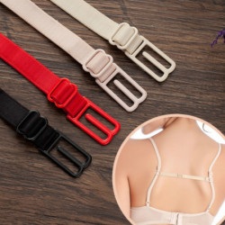 Double-Shoulder Straps Slip-Resistant Belts Buckle Shoulder Straps Bra Non-Slip Back Bra Straps Holder Adjustable 4 Colors