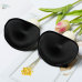 Flymokoii 1 Pair/Lot Women Bra Padded Chest Cups Insert Breast Enhancer Push Up Bikini Invisible Bra Pads for Swimsuit