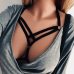 LASPERAL Sexy Lace Up Bra Elastic Belt Bra Strap Clubwear For Women Cupless Crop Tops Chest Bandage Lingerie Underwear 28 Styles