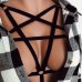 LASPERAL Sexy Lace Up Bra Elastic Belt Bra Strap Clubwear For Women Cupless Crop Tops Chest Bandage Lingerie Underwear 28 Styles