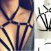 LASPERAL Sexy Lace Up Bra Elastic Belt Bra Strap Clubwear For Women Cupless Crop Tops Chest Bandage Lingerie Underwear 28 Styles