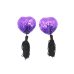 New Hot 1 Pair Sexy Pasties Stickers Women Lingerie Sequin Tassel Breast Bra Nipple Cover