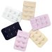 Newly 5Pcs 3 Rows 2 Hooks Bra Extenders Clasp Strap Women Bra Strap Extender Accessories