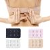 Newly 5Pcs 3 Rows 2 Hooks Bra Extenders Clasp Strap Women Bra Strap Extender Accessories