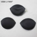 VENI LYNN Thick Foam Breast Enhancement Self Adhesive Cotton Bra Pads Removable Sponge Push Up Glue Padding for Bikini Swimsuit