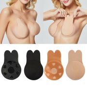 Women Silicone Nipple Covers 2XL Push Up Invisible Bra Top Breast Lift Tape Overlay On Bra Adhesive Bra Bralette Crop Top 1 Pair