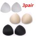 Women Swimsuit Padding for Bra Inserts Sponge Foam Push Up Bra Pads Enhancer Chest Cups Breast Bikini Swimwear Inserts Chest Pad