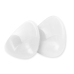 Women invisible Inserts Push Up Bra Insert Breast Bra Triangle Pads Enhancer Breast Pads Silicone Gel Bra